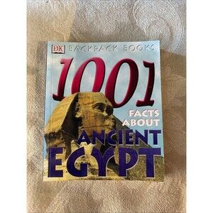 Egypt Backpack Books: 1,001 Facts about Ancient Egypt 192 Pages Kids Adult Read